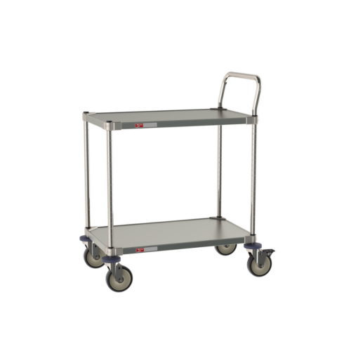 Mobile Grade A Pharma Carts: All Stainless Steel Construction, Polyurethane Washable Casters,